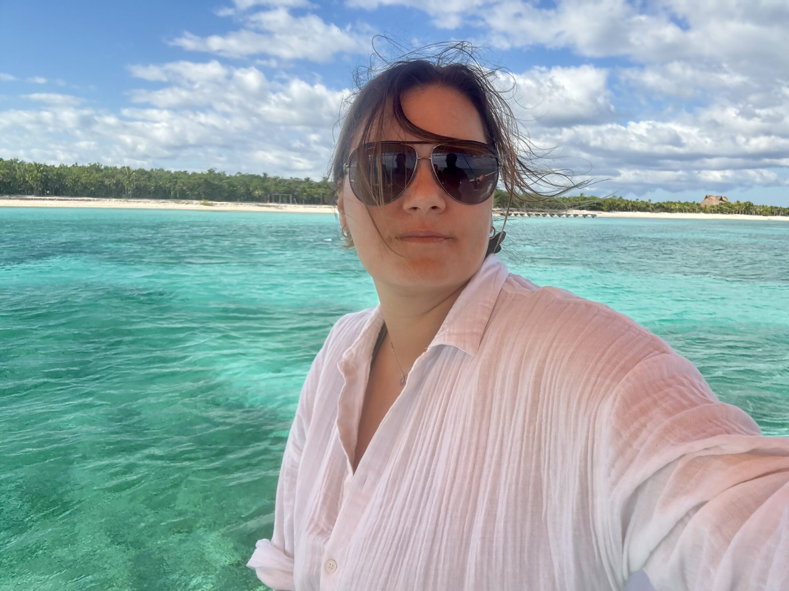 Joanna podczas podróży