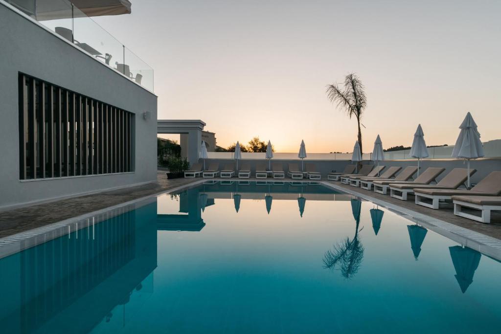 Widok na Tesoro Hotel Zakynthos