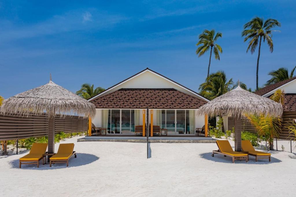 Laguna przy Dhigufaru Island Resort