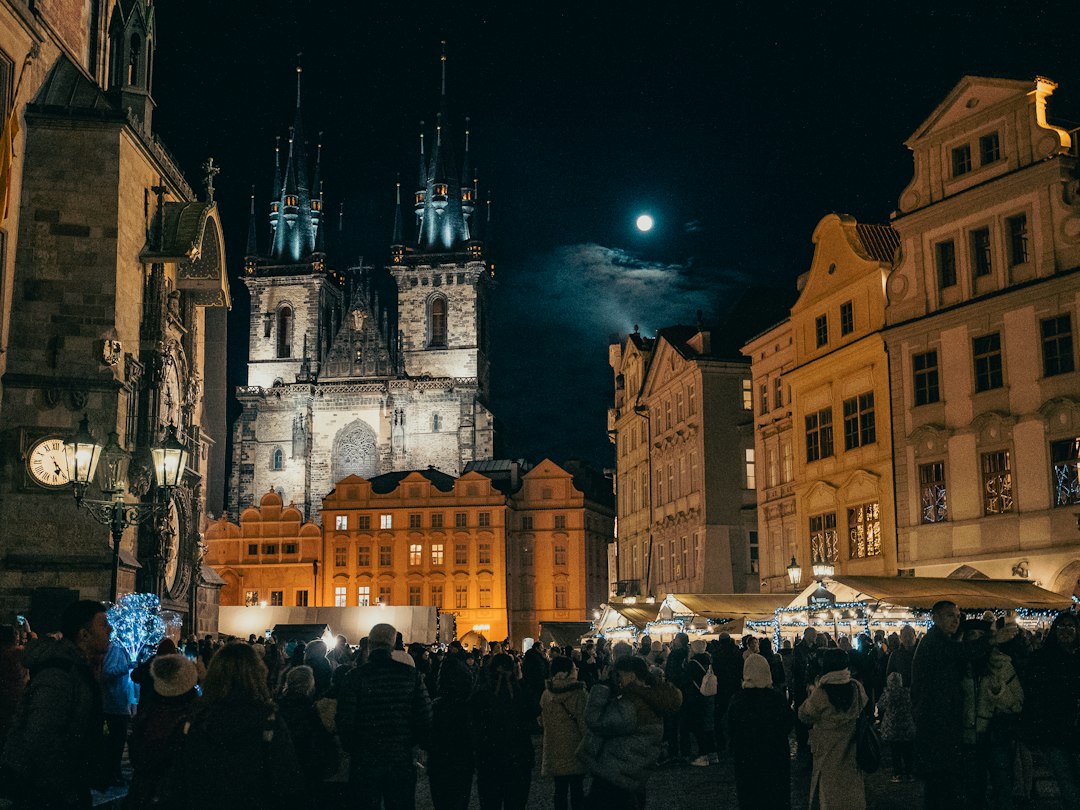Świąteczny jarmark w Pradze